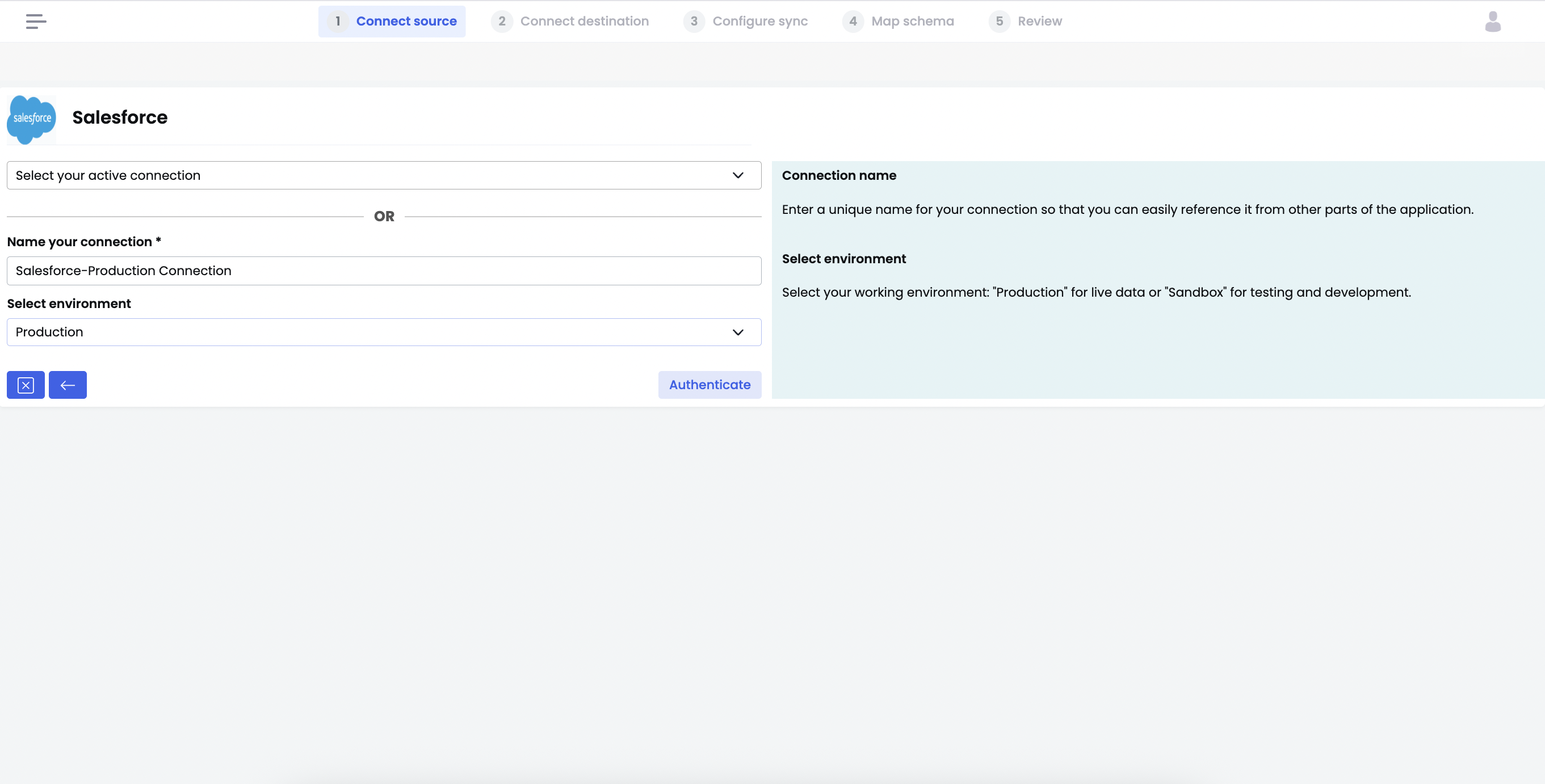 Salesforce OAuth Confirmation